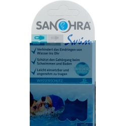 Sanohra Swim Ohrenstöpsel Erwachsene 2 Stück