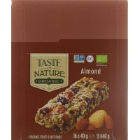 Taste Of Nature Riegel California Almond 16x 40g