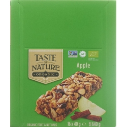 Taste Of Nature Riegel Niagara Apple Cou 16x 40g