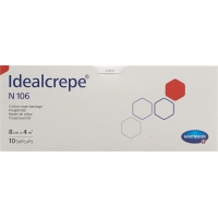 Idealcrepe N106 Elastische Binde 4mx8cm 10 Stück