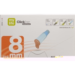 Mylife Clickfine Auto Protect Pen Nadel 29g x 8mm 100 Stück