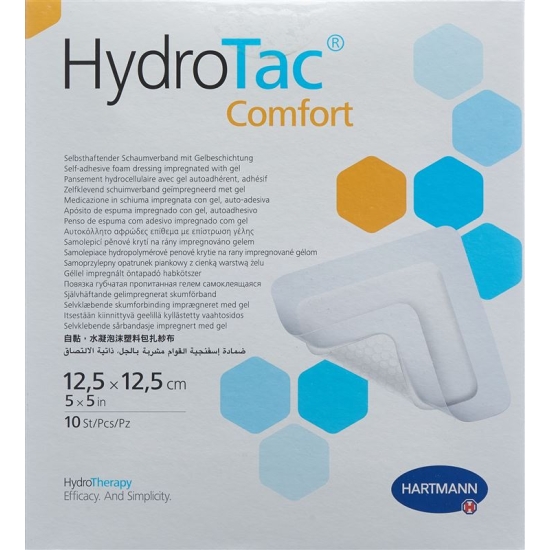 Hydrotac Comfort Wundverband 12.5x12.5cm Steril 10 Stück buy online