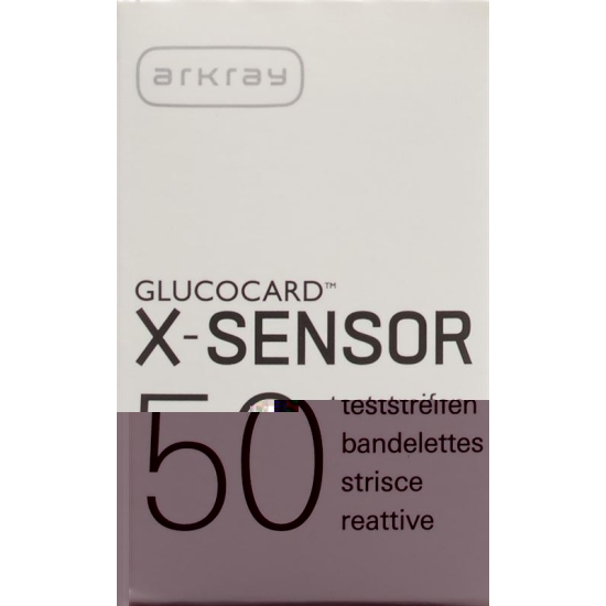 Glucocard X-sensor test strip 50 pcs