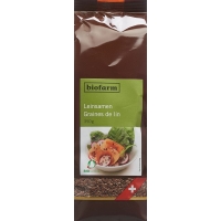 Biofarm Leinsamen Ch Knospe Beutel 350g