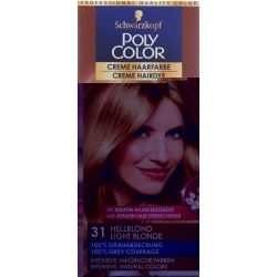 Polycolor Creme Haarfarbe 31 Hellblond 90ml