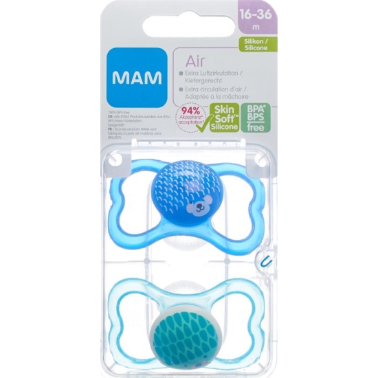 MAM Air Nuggi 16 bis 36 Monate 2 Stück buy online