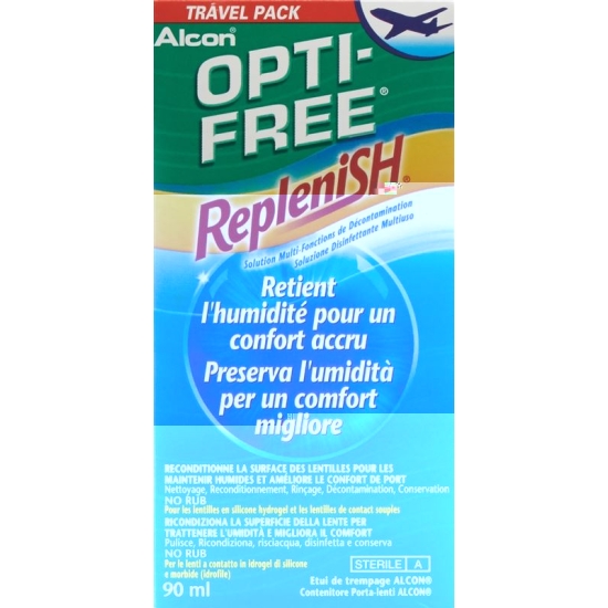 Opti Free Replenish Desinfektion Travel Pack 90ml buy online