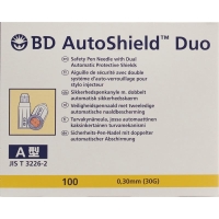 BD Autoshield Tm Duo Sicher-pen-nadel 8mm 100 Stück