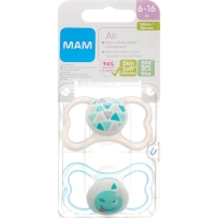 MAM Air Nuggi 6 bis 16 Monate 2 Stück