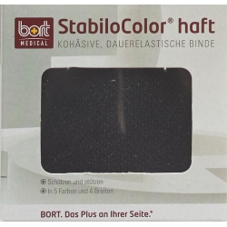 Bort Stabilo Color Bandage 6cmx5m Cohesive Black