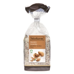 Biofarm Mandeln Gemahlen Knospe Beutel 200g