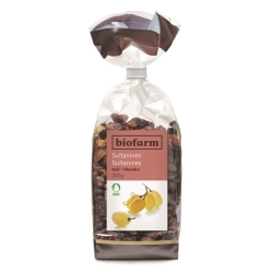 Biofarm Sultaninen Hell Knospe Beutel 200g