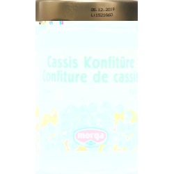 Morga Cassis Konfitüre 350g