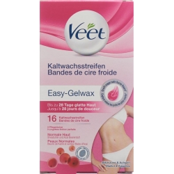 Veet Kaltwachsstreifen Achseln Bikini 16 Stück