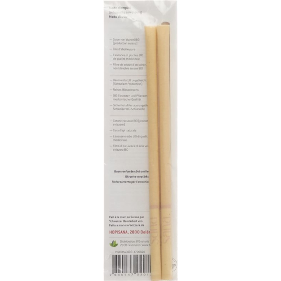 Hopisana Ohrenkerzen Rot Entzündung 2 Stück buy online