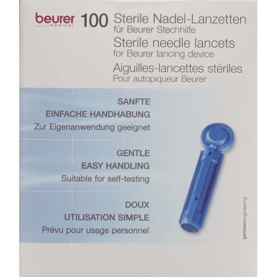 Beurer Lanzetten Steril 4x 25 Stück buy online