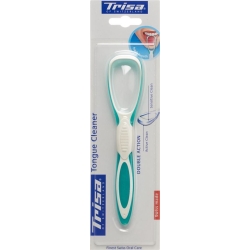 Trisa double action tongue cleaner