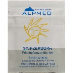 Alpmed Frischpflanzentuechlein Schlehdorn 13 Stück