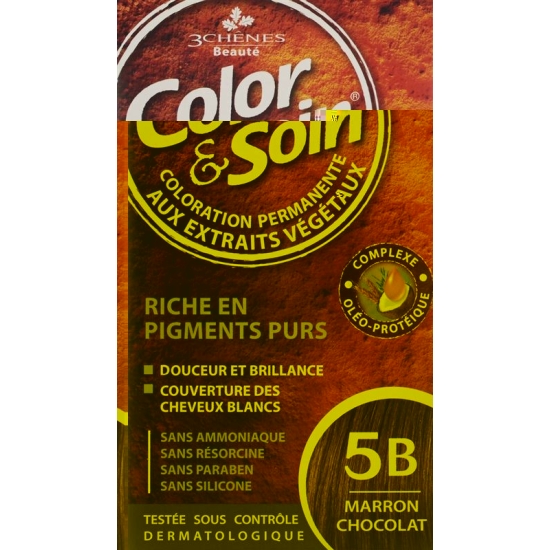 Color Et Soin Coloration Marron Chocolat 5b 135ml buy online