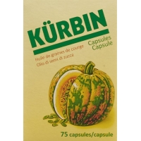 Kuerbin Cucurbita Kürbiskernöl Kapseln 75 Stück