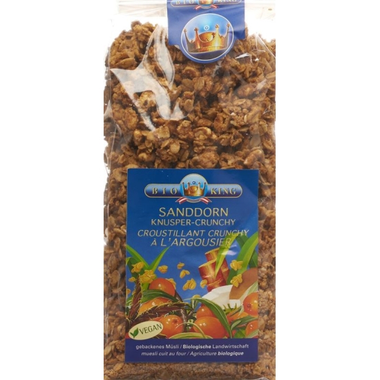 Bio King Sanddorn Knusper-Crunchy 375g buy online