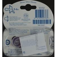 Avent Philips Nuggi Truman 0-6 Mt Sil 2 Stück