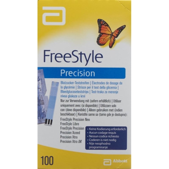 FreeStyle Precision Teststreifen 100 Stück buy online