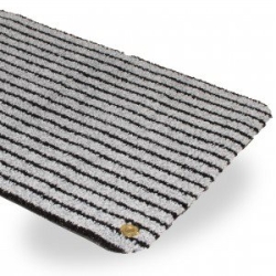 Ha Ra Fussmatte Soft Premium 60x40cm Schwarz/eisgr
