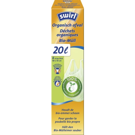 Swirl Müllbeutel 20L Bio 6 Stück buy online