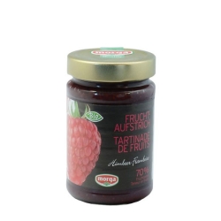 Morga Fruchtaufstrich 70% Himbeer Bio 350g