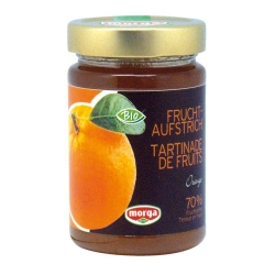 Morga Fruchtaufstrich 70% Orange Bio 350g