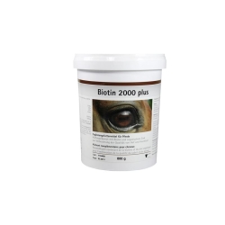 Biotin 2000 Plus Ergänzungsfutter Pferde 800g