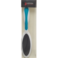 Herba Doppelfussfeile Softtouch 20cm Grob+fein Bl