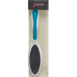 Herba Doppelfussfeile Softtouch 20cm Grob+fein Bl