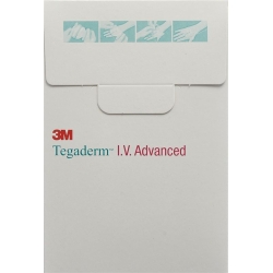 3M Tegaderm I.V. Advanced 7x8cm 100 Stück