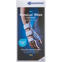 ManuRhizoLoc Stabilorthese Handgelenk und Daumen Grösse 1 Links Titan