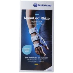 ManuRhizoLoc Stabilorthese Handgelenk und Daumen Grösse 2 Links Titan