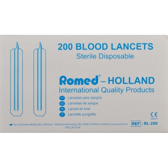 Romed Blutlanzetten Steril 200 Stück buy online
