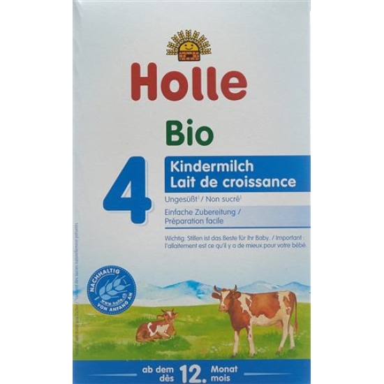 Holle Organic Children's Milk 4 600g buy online