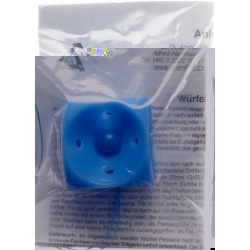 Aichele Würfel Pessar Grösse 3 37mm Silik Bl Perf Knop
