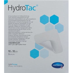 Hydrotac Wundverband 10x10cm Steril 10 Stück