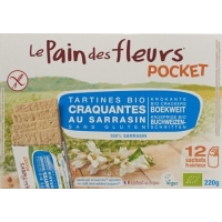 Blumenbrot Buchweizen-Schnitten ohne Zucker/Salz Bio 150g