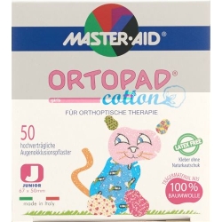 Ortopad Cotton Occlusionspflaster Junior Girls 50 pc