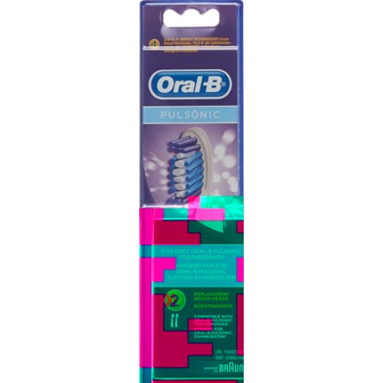 Braun Oral-B Pulsonic Aufsteckbürste 2 Stück buy online