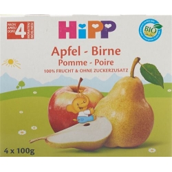 Hipp Frucht Pause Apfel Birne 4x 100g