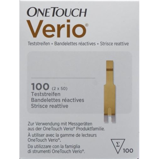 One Touch Verio test strips 2 x 50 pcs
