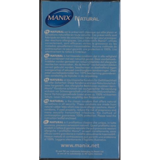 Manix Natural Präservative 12 Stück buy online