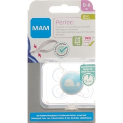 Mam Perfect Nuggi Sili 0-6m 2 Stück