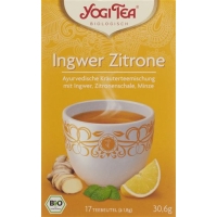 Yogi Tee Ingwer Zitronen D/f/i Beutel 15 Stück
