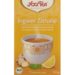 Yogi Tee Ingwer Zitronen D/f/i Beutel 15 Stück